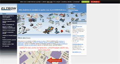 Desktop Screenshot of eltronplus.eu